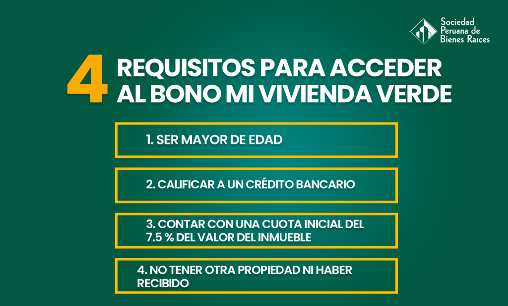 Requisitos Para Acceder Al Bono Mivivienda Verde El Blog Inmobiliario N Del Per