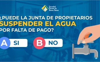 Portada junta de propietarios agua SPBR